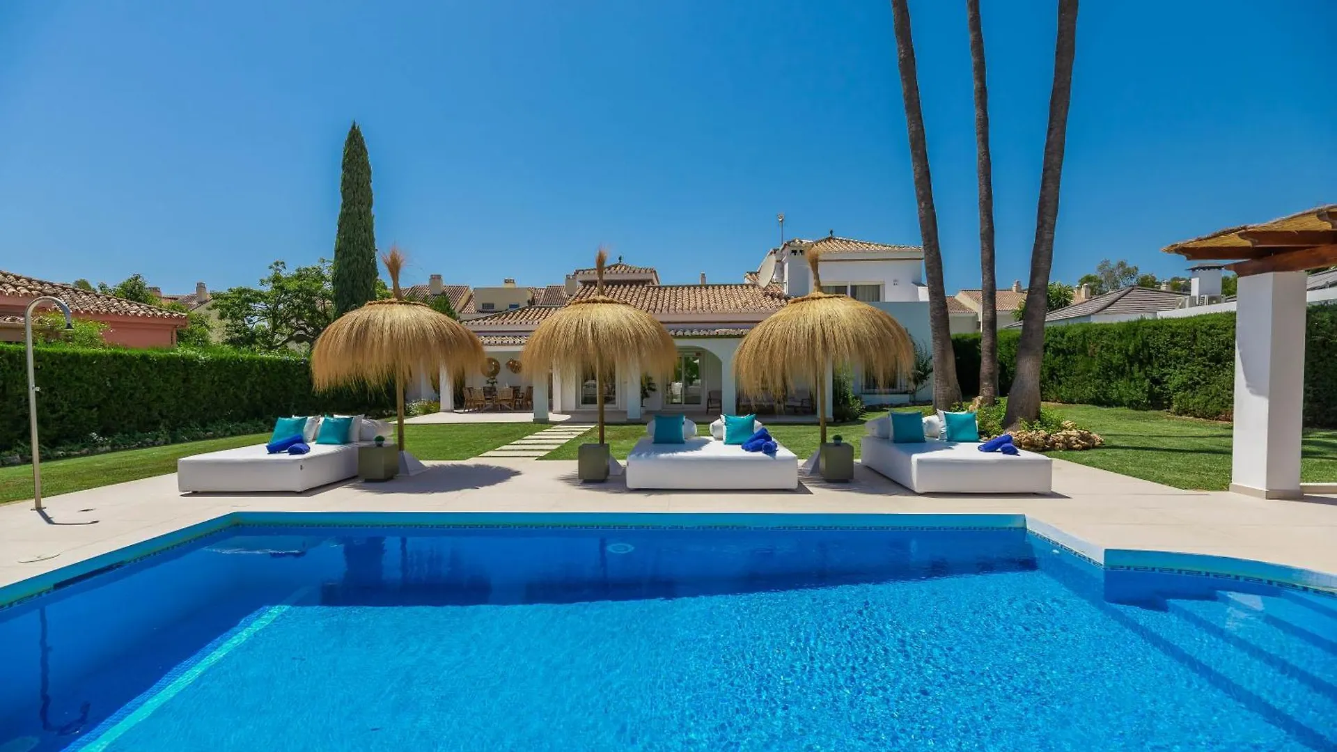 Villa Sirio: Golf-Front Retreat with Private Heated Pool Marbella Spain