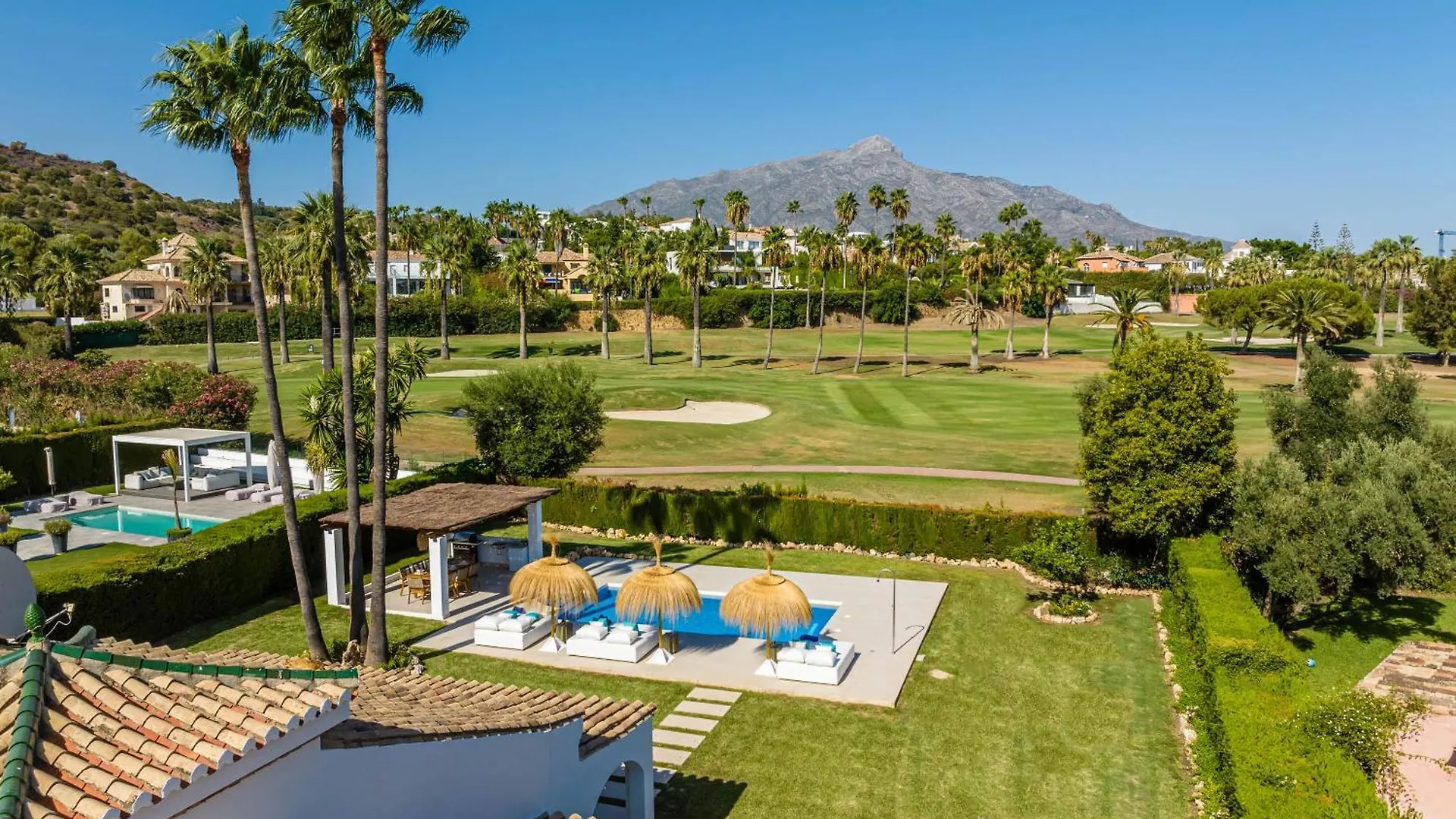 Villa Sirio: Golf-Front Retreat with Private Heated Pool Marbella Spain