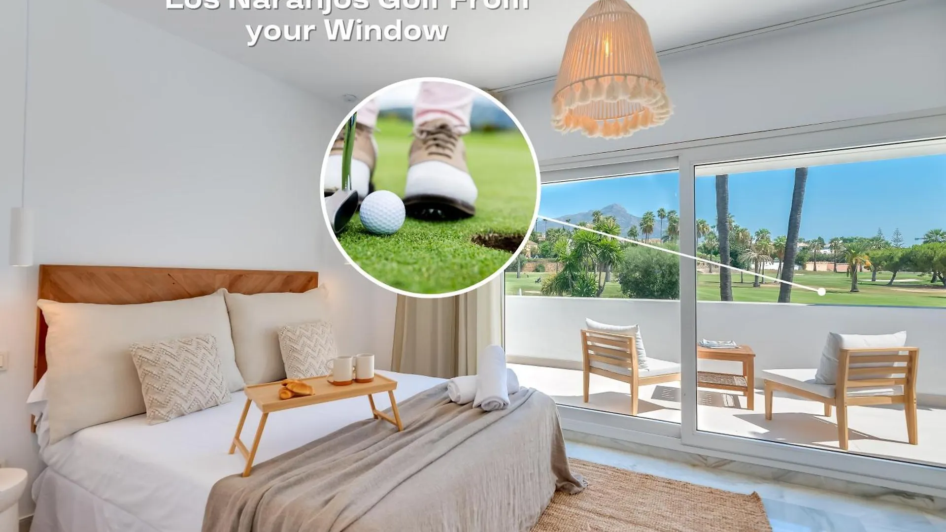 Villa Sirio: Golf-Front Retreat with Private Heated Pool Marbella